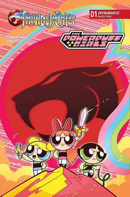 THUNDERCATS POWERPUFF GIRLS #1 CVR A PAULINA GANUCHEAU - 7/23/25 - Release Date:  7/23/25