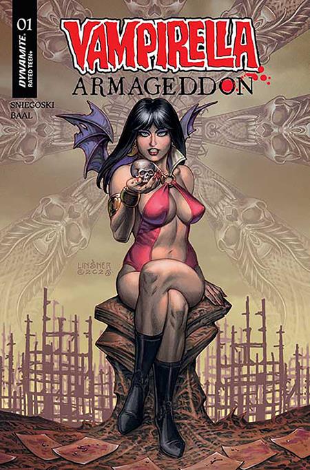 VAMPIRELLA ARMAGEDDON #1 CVR D JOSEPH MICHAEL LINSNER VAR - 7/23/25 - Release Date:  7/23/25