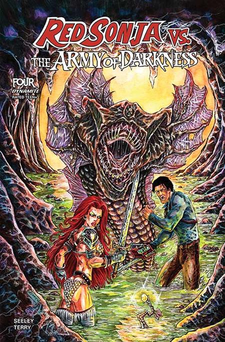 RED SONJA VS AOD #4 CVR D NIKKOL JELENIC VAR - ISBN: 72513035478504041 - Release Date:  8/6/25