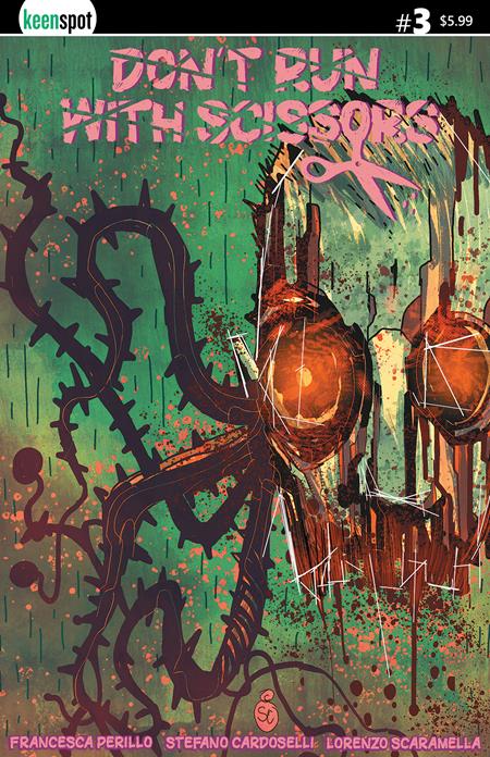 DONT RUN WITH SCISSORS #3 CVR A STEFANO CARDOSELLI - ISBN: 60283502309600311 - Release Date:  8/27/25