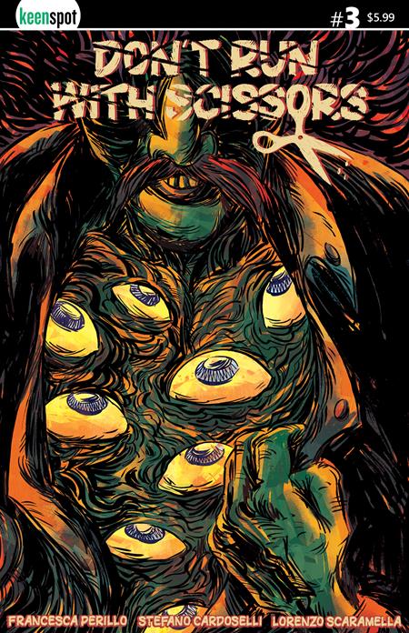 DONT RUN WITH SCISSORS #3 CVR B LORENZO SCARAMELLA VAR - ISBN: 60283502309600321 - Release Date:  8/27/25