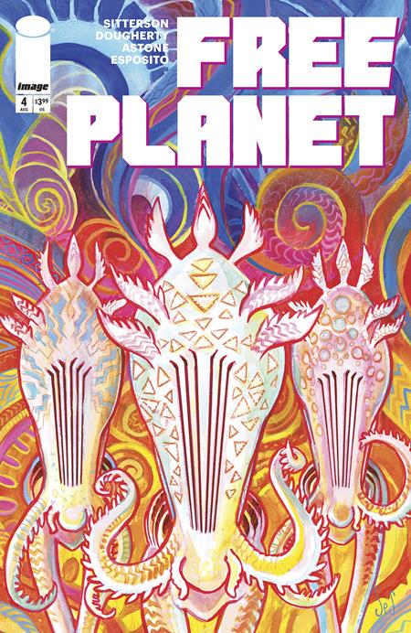 FREE PLANET #4 CVR B JED DOUGHERTY TENTACLES VAR - ISBN: 70985304314000421 - Release Date:  8/13/25