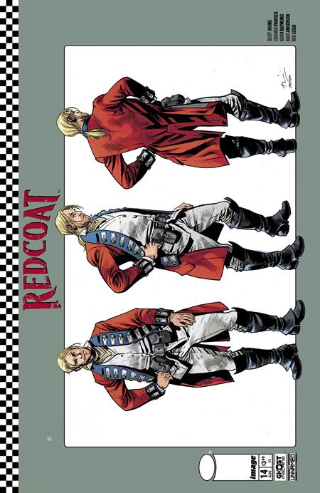 REDCOAT #14 CVR C BRYAN HITCH & BRAD ANDERSON DESIGN VAR - ISBN: 70985303967901431 - Release Date:  8/20/25