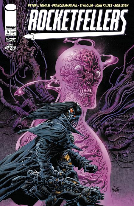 ROCKETFELLERS #8 CVR B KYLE HOTZ & DAN BROWN VAR - ISBN: 70985304168900821 - Release Date:  9/3/25