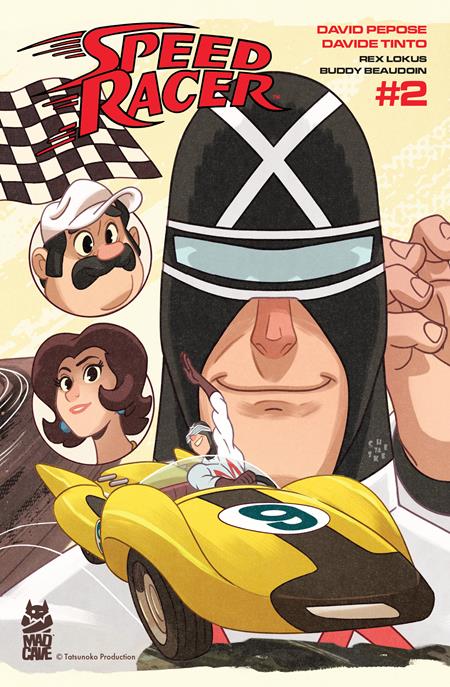 SPEED RACER #2 CVR B SEAN GALLOWAY RETRO MANGA VAR - ISBN: 60196140488502021 - Release Date:  8/27/25