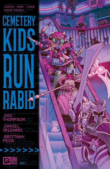 CEMETERY KIDS RUN RABID #1 (OF 4) CVR A DANIEL IRIZARRI - ISBN: 64985600848000111 - Release Date:  8/13/25