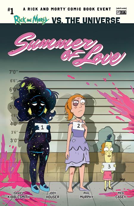 RICK AND MORTY VS THE UNIVERSE SUMMER OF LOVE #1 (ONE SHOT) CVR A DAVE BARDIN - ISBN: 64985600858900111 - Release Date:  8/6/25