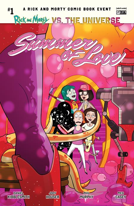RICK AND MORTY VS THE UNIVERSE SUMMER OF LOVE #1 (ONE SHOT) CVR B PHIL MURPHY VAR - ISBN: 64985600858900121 - Release Date:  8/6/25