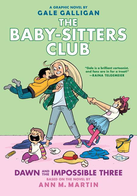 BABY SITTERS CLUB TP VOL 05 DAWN AND THE IMPOSSIBLE THREE Previously Offered thru Other Distributors - ISBN: 9781338888270 - Release Date:  8/20/25