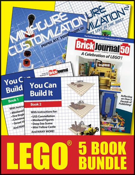 LEGO 5 BOOK BUNDLE TP - ISBN: 18265800397500111 - Release Date:  7/30/25
