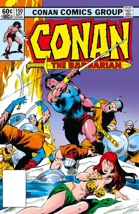 CONAN THE BARBARIAN THE ORIGINAL COMICS OMNIBUS HC VOL 06 REGULAR EDITION JOHN BUSCEMA (MR) Previously Offered Thru Diamond - ISBN: 9781787744769 - Release Date:  8/6/25