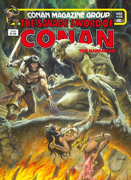 SAVAGE SWORD OF CONAN THE ORIGINAL COMICS OMNIBUS HC VOL 06 REGULAR EDITION EARL NOREM (MR) Previously Offered Thru Diamond - ISBN: 978178774511759999 - Release Date:  9/17/25