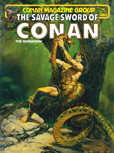 SAVAGE SWORD OF CONAN THE ORIGINAL COMICS OMNIBUS HC VOL 06 DIRECT MARKET EDITION JOE CHIODO CVR (MR) Previously Offered Thru Diamond - ISBN: 9781787745124 - Release Date:  8/20/25