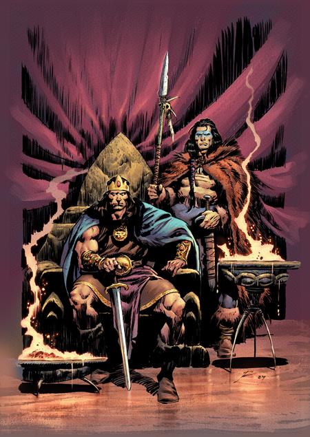 CONAN THE BARBARIAN SCOURGE OF THE SERPENT #1 (OF 4) CVR H ROBERTO DE LA TORRE VIRGIN VAR (MR) - ISBN: 65946038031500181 - Release Date:  9/24/25
