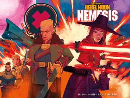 REBEL MOON NEMESIS #2 (OF 4) CVR F FEDERICO BERTONI WRAPAROUND CARD STOCK VAR - ISBN: 65946017077000261 - Release Date:  8/20/25