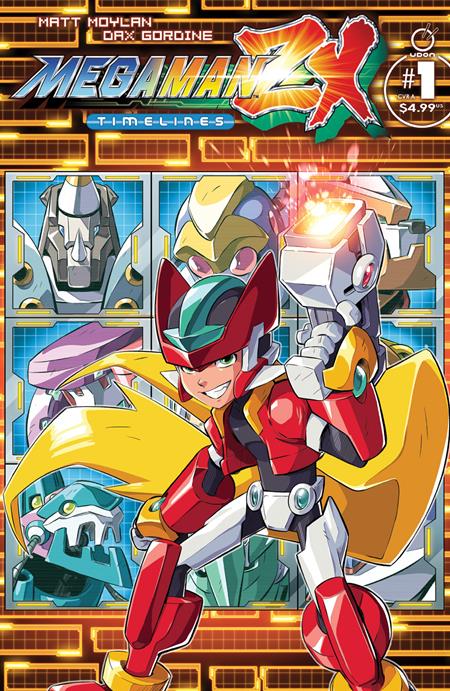 MEGA MAN ZX TIMELINES #1 (ONE SHOT) CVR A DAX GORDINE  - Release Date:  8/27/25