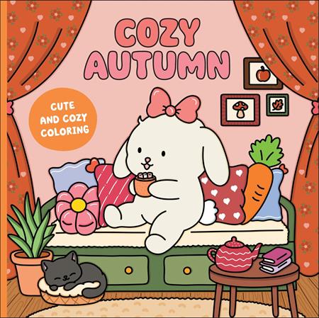 COZY AUTUMN TP A CUTE & COZY COLORING BOOK ISBN: 978141979476650999 - FOC DATE: 6/28/26  - Release Date: 8/12/26