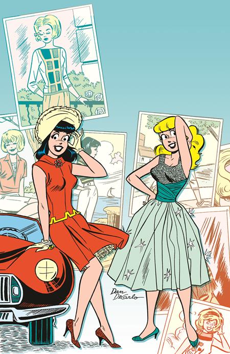 ARCHIE COMICS 85TH ANNIVERSARY PRESENTS BETTY & VERONICA FASHION PAGES (ONE-SHOT) CVR D DAN DECARLO FOIL FULL ART VAR ISBN: 76281632746600141 - FOC DATE: 8/2/26  - Release Date: 8/26/26