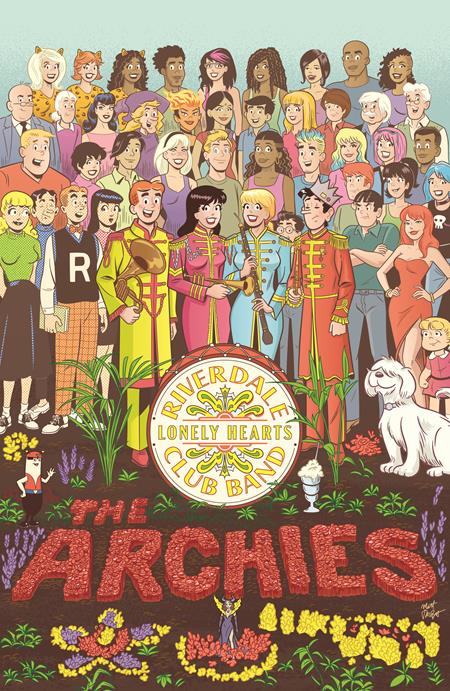 LAUGH #166 FACSIMILE EDITION CVR E MATT TALBOT FOIL FULL ART SGT PEPPERS VAR ISBN: 76281652844300151 - FOC DATE: 7/19/26  - Release Date: 8/12/26