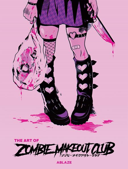 ART OF ZOMBIE MAKEOUT CLUB HC DELUXE EDITION ISBN: 978168497282159999 - FOC DATE: 7/5/26  - Release Date: 8/12/26