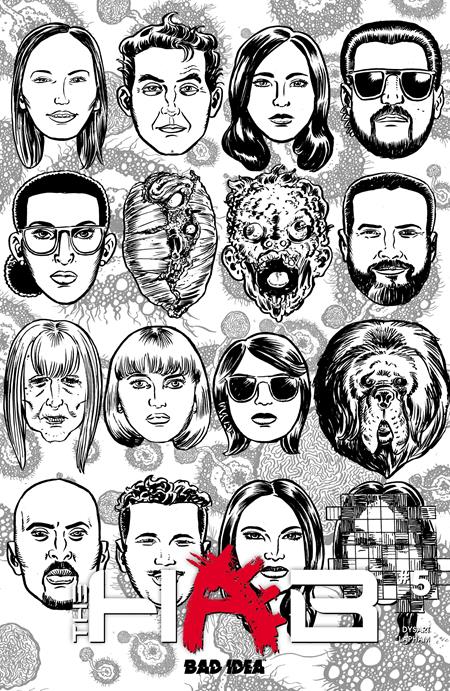 HAB #5 (OF 6) CVR C DAVID LAPHAM BW OUTBREAK SKULLS VAR ISBN: 85001727736600531 - FOC DATE: 7/26/26  - Release Date: 8/26/26