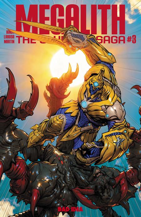 OLYMPUS SAGA MEGALITH #3 (OF 3) CVR B BRANDON PETERSON VAR ISBN: 85001727742703021 - FOC DATE: 7/19/26  - Release Date: 8/19/26