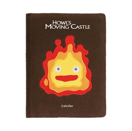 STUDIO GHIBLI HOWLS MOVING CASTLE CALCIFER PLUSH JOURNAL HC ISBN: 978179724356652295 - FOC DATE: 8/30/26  - Release Date: 9/30/26