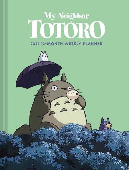 STUDIO GHIBLI MY NEIGHBOR TOTORO 2027 12 MONTH WEEKLY PLANNER HC ISBN: 978179723552351899 - FOC DATE: 7/12/26  - Release Date: 8/12/26