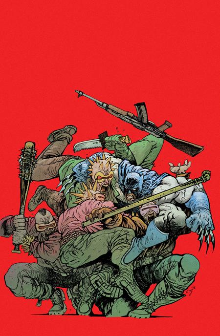 HARLEY QUINN #65 CVR E DANIEL WARREN JOHNSON DARK KNIGHT RETURNS 40TH ANNIVERSARY CARD STOCK VAR ISBN: 76194137281506551 - FOC DATE: 8/2/26  - Release Date: 8/26/26
