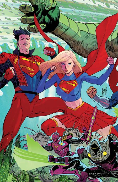 SUPERGIRL #16 CVR A GUILLEM MARCH CONNECTING (KINGDOM OF ZOD) ISBN: 76194138684301611 - FOC DATE: 7/19/26  - Release Date: 8/12/26