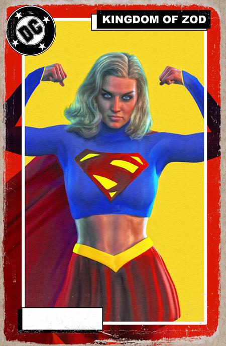 SUPERGIRL #16 CVR E MARK SPEARS KINGDOM OF ZOD FOIL VAR (KINGDOM OF ZOD) ISBN: 76194138684301651 - FOC DATE: 7/19/26  - Release Date: 8/12/26