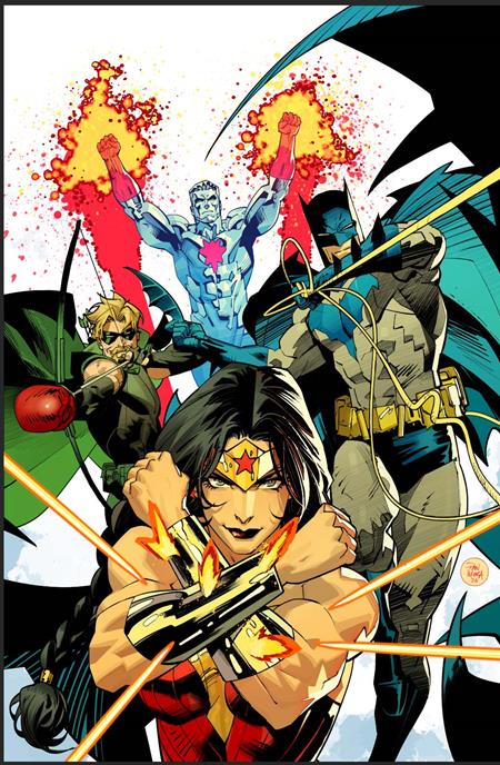 JUSTICE LEAGUE UNLIMITED #22 CVR A DAN MORA ISBN: 76194138573002211 - FOC DATE: 8/2/26  - Release Date: 8/26/26