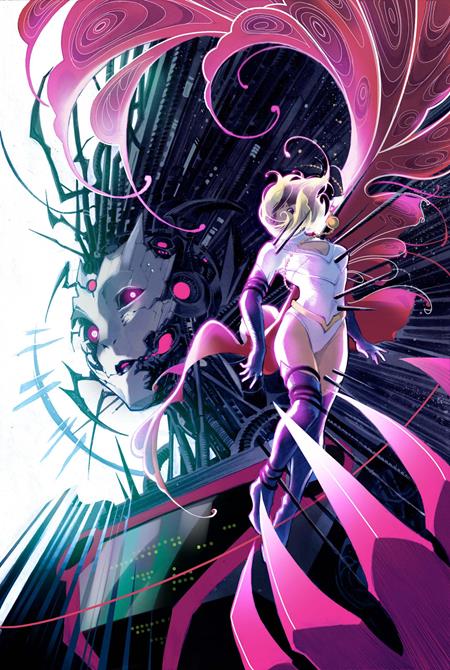 JUSTICE LEAGUE UNLIMITED #22 CVR D KAREN S DARBOE CARD STOCK VAR ISBN: 76194138573002241 - FOC DATE: 8/2/26  - Release Date: 8/26/26