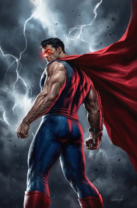 ADVENTURES OF SUPERMAN BOOK OF EL #11 (OF 12) CVR B LUCIO PARRILLO CARD STOCK VAR ISBN: 76194138552501121 - FOC DATE: 7/12/26  - Release Date: 8/5/26