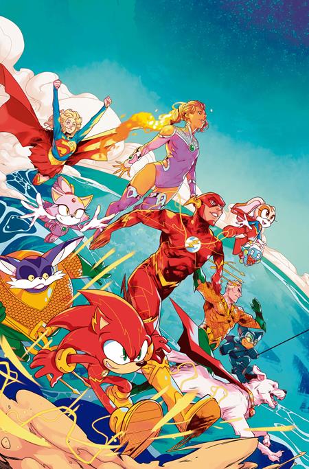 DC X SONIC THE HEDGEHOG METAL LEGION #4 (OF 5) CVR A PABLO M COLLAR ISBN: 76194139344500411 - FOC DATE: 7/12/26  - Release Date: 8/5/26