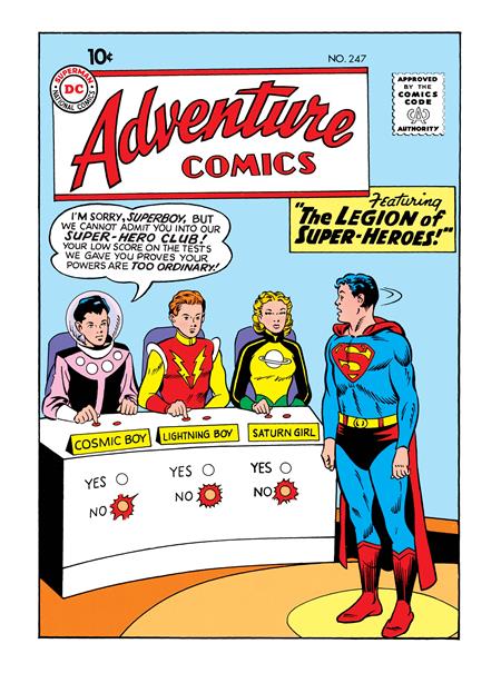 ADVENTURE COMICS #247 FACSIMILE EDITION CVR A CURT SWAN ISBN: 76194139482400111 - FOC DATE: 7/19/26  - Release Date: 8/12/26