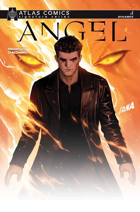 ANGEL #1 CVR I DAVID NAKAYAMA ATLAS EDITION SIGNED BY KELLY THOMPSON VAR ISBN: 72513036659701091 - FOC DATE: 7/26/26  - Release Date: 9/2/26