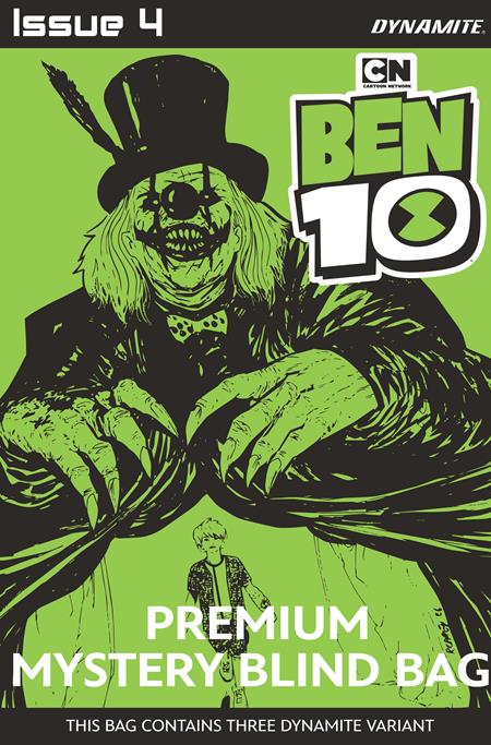 BEN 10 #4 CVR F PREMIUM MYSTERY BLIND BAG ISBN: 72513036343504061 - FOC DATE: 7/12/26  - Release Date: 8/19/26