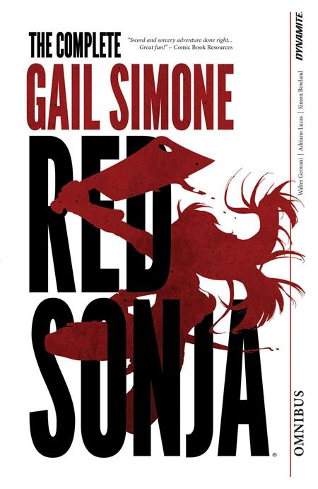 COMPLETE GAIL SIMONE RED SONJA OMNIBUS TP ISBN: 978152412953853999 - FOC DATE: 7/12/26  - Release Date: 8/5/26