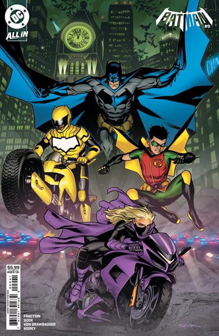 DF BATMAN #9 VARIANT SIGNED BY RYAN SOOK ISBN: 725130367204 - FOC DATE: 7/5/26  - Release Date: 8/26/26