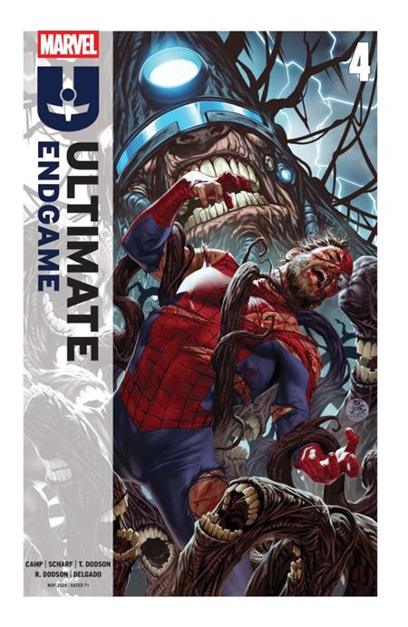 DF ULTIMATE ENDGAME #4 SIGNED BY TERRY & RACHEL DODSON ISBN: 725130367143 - FOC DATE: 7/5/26  - Release Date: 8/26/26