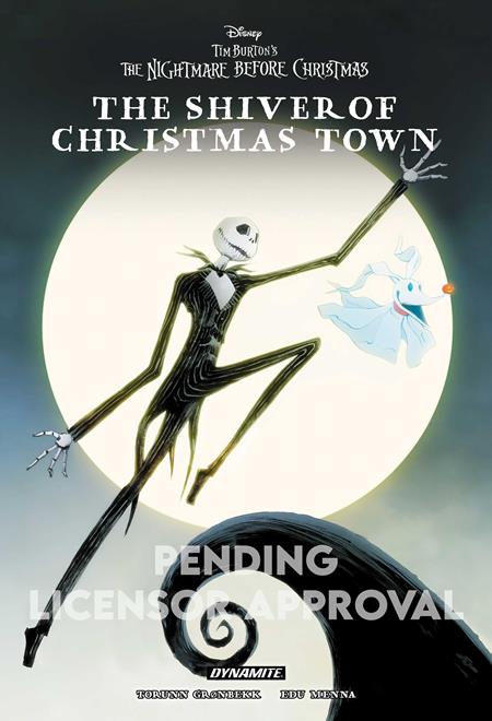 DISNEY TIM BURTONS THE NIGHTMARE BEFORE CHRISTMAS THE SHIVER OF CHRISTMAS TOWN HC ISBN: 978152412968252399 - FOC DATE: 7/19/26  - Release Date: 8/12/26