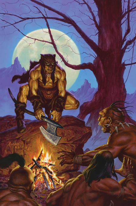 FIRE AND ICE DARKWOLF #2 CVR G JOE JUSKO LTD VIRGIN VAR ISBN: 72513036401202071 - FOC DATE: 7/19/26  - Release Date: 8/19/26