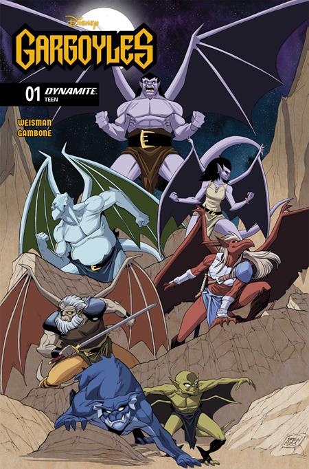GARGOYLES #1 (2026) CVR B DREW MOSS VAR ISBN: 72513036591001021 - FOC DATE: 7/19/26  - Release Date: 8/12/26
