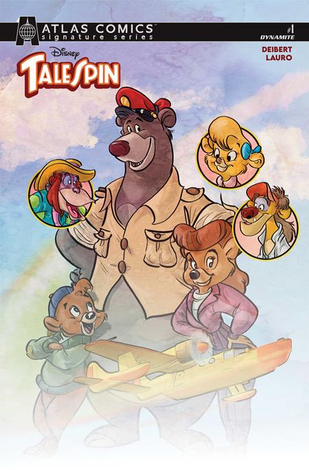TALESPIN #1 CVR H CAT STAGGS ATLAS EDITION SIGNED BY AMANDA DEIBERT AND CAT STAGGS VAR ISBN: 72513036660301081 - FOC DATE: 7/26/26  - Release Date: 9/2/26