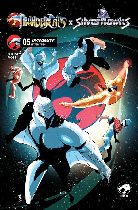 THUNDERCATS X SILVERHAWKS #5 CVR D GEORGE KAMBADAIS VAR ISBN: 72513036404305041 - FOC DATE: 7/19/26  - Release Date: 8/12/26