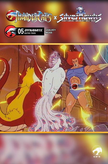 THUNDERCATS X SILVERHAWKS #5 CVR E ANIMATION ART VAR ISBN: 72513036404305051 - FOC DATE: 7/19/26  - Release Date: 8/12/26