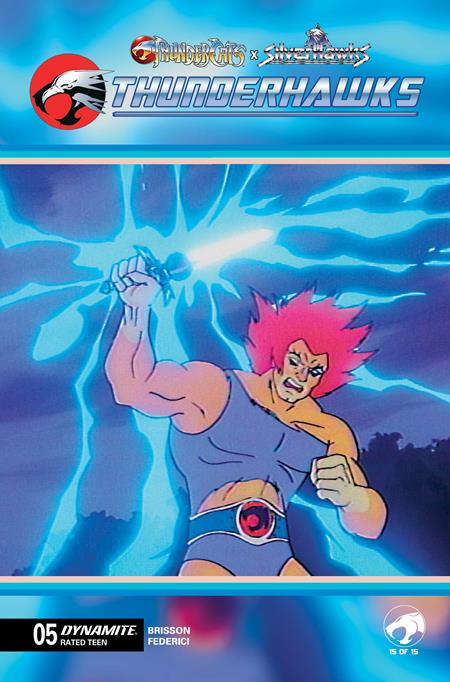 THUNDERCATS X SILVERHAWKS THUNDERHAWKS #5 CVR E ANIMATION ART VAR ISBN: 72513036405005051 - FOC DATE: 8/2/26  - Release Date: 8/26/26