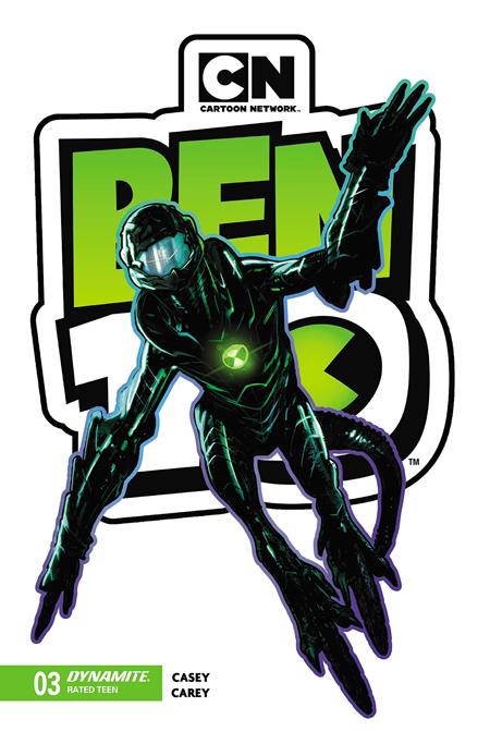 BEN 10 #3 2ND PTG CVR A ROBERT CAREY ISBN: 72513036343503012 - FOC DATE: 7/12/26  - Release Date: 8/5/26