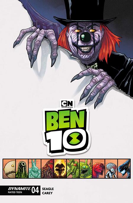 BEN 10 #4 CVR N CORMAC HUGHES TRADE DRESS VAR ISBN: 72513036343504141 - FOC DATE: 7/12/26  - Release Date: 8/5/26